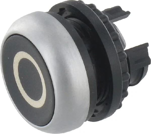Eaton - M22DRSX0 - Pulsante nero a ritenuta 0