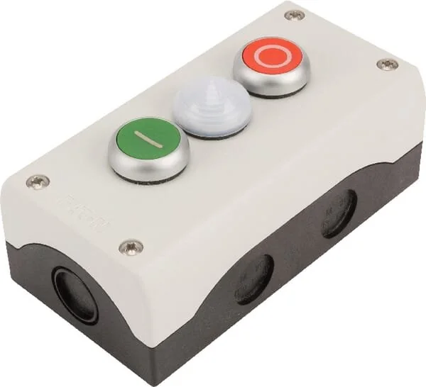 Eaton - M22I3M2 - Pulsante a 2 vie 2NC/2NO luce