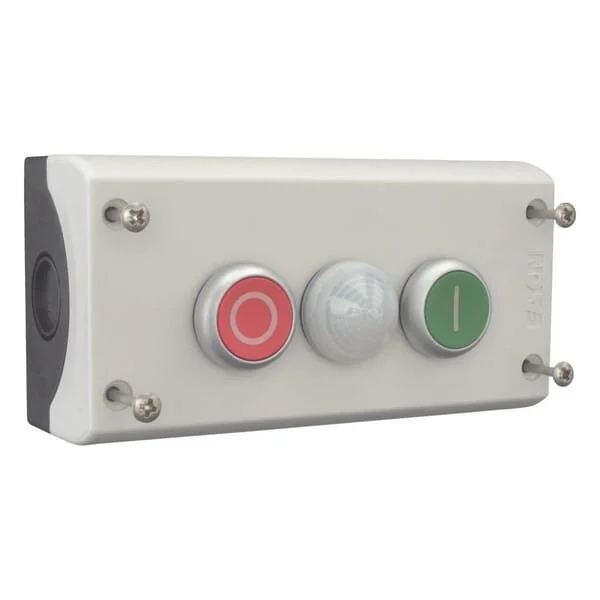 Eaton - M22I3M2 - Pulsante a 2 vie 2NC/2NO luce