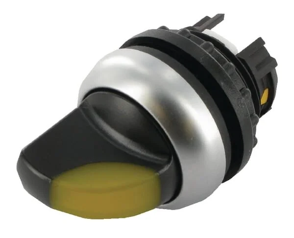 Eaton - M22WLKY - Interruttore selettore giallo