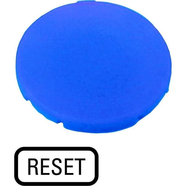 Eaton - M22XDBGB14 - Piastra pulsante blu "Reset"