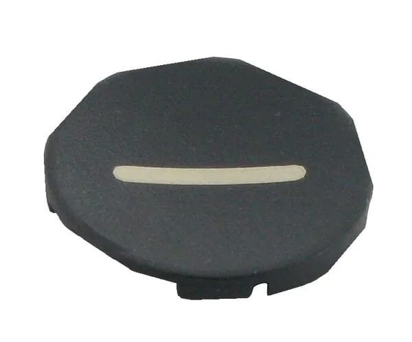 Eaton - M22XDSX5 - Piastra pulsante nera "-"