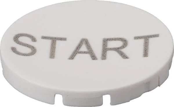 Eaton - M22XDWGB1 - Piastra pulsante bianca "Start"