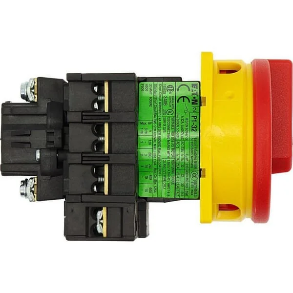 Eaton - P132EASVBN - Interruttore rotante 3P+N, 32A