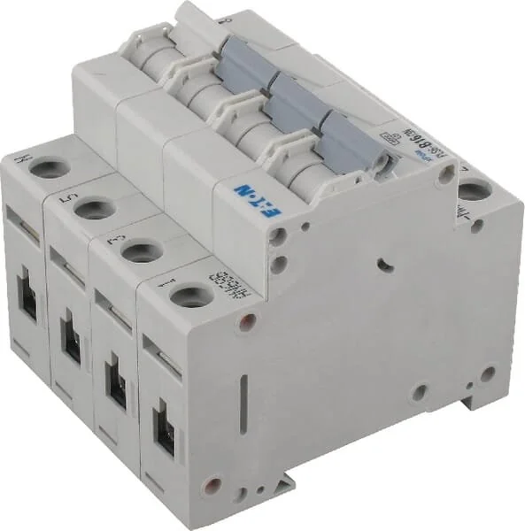 Eaton - PLS6B163N - Interruttore automatico in miniatura 16A,3P+N,B