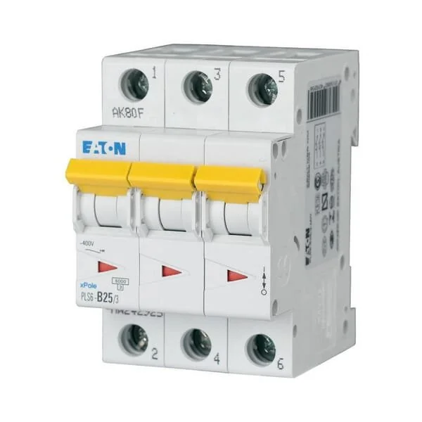 Eaton - PLS6B253 - Interruttore automatico in miniatura 25A.3P,B