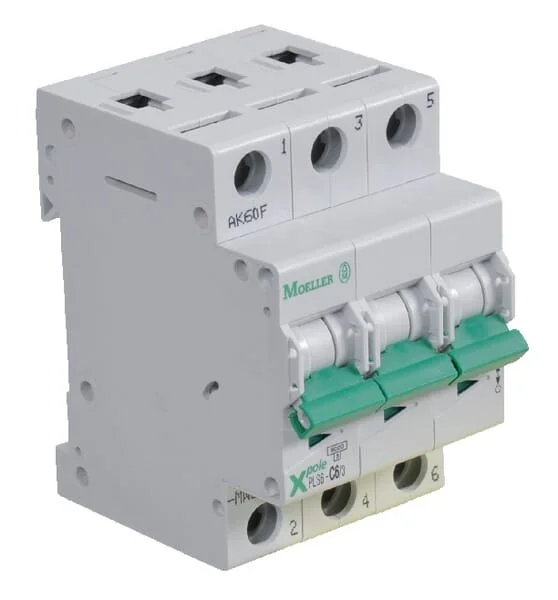 Eaton - PLS6C103 - Interruttore automatico in miniatura 10A.3P,C