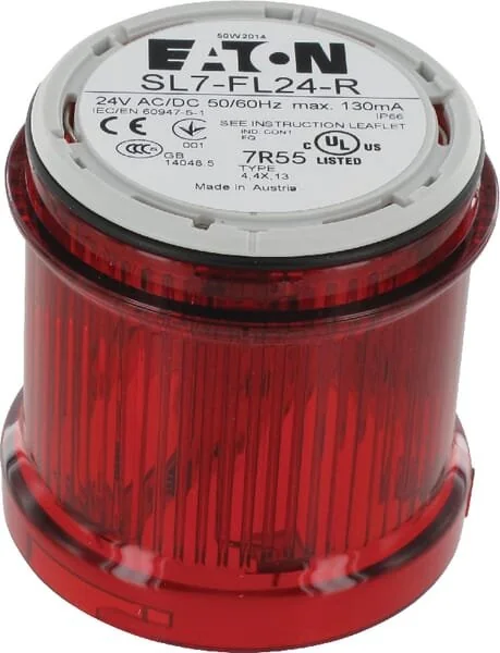 Eaton - SL7FL24R - Luce stroboscopica LED, rossa