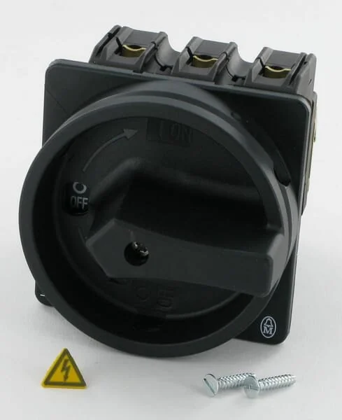 Eaton - T01102EASVBSW - Interruttore rotante 2P, 20A, BK