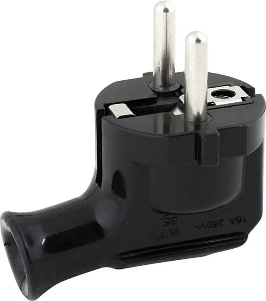 Elgotech - 1760141036 - Unishuko Spina angolata con messa a terra, WT-35-2