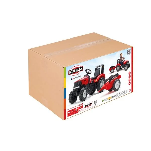Falk - 996AB - Trattore Case IH con rimorchio