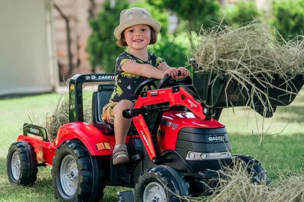 Falk - 996AM - Terne Case IH con rimorchio