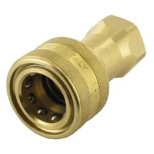 Faster - HNV38GASF5V - Raccordo per collegamento rapido in ottone 3/8" BSP-Viton