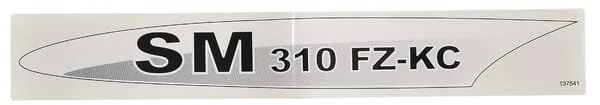 Fella - 137541 - Adesivo R "SM 310 RZ-KC"