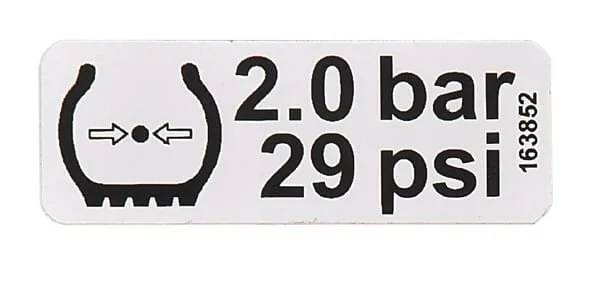 Fella - 163852 - Adesivo "2.0 BAR"