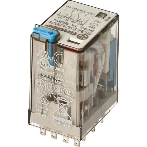 Finder - 553490240074 - Relè 4CO 7A 24VDC