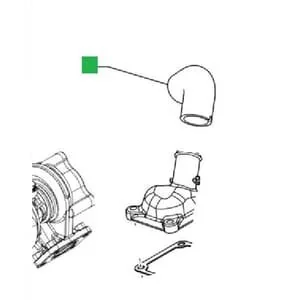 Fpt Industrial - 504170945FPT - Tubo turbocompressore