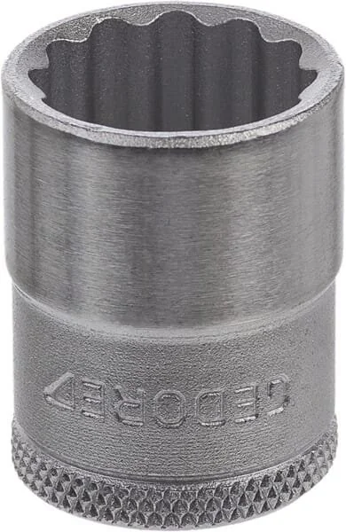 Gedore - D3017 - Bussola 12 lati 3/8 pollici-17mm