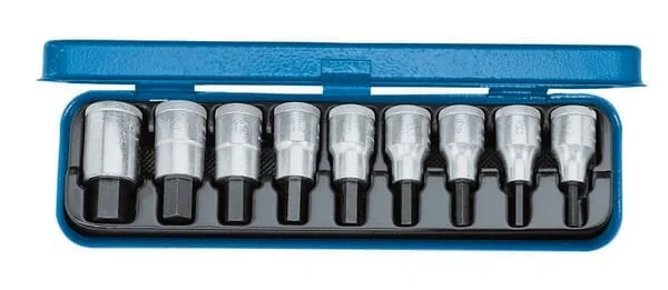 Gedore - IN19PA - Set di bussole esagonali 9 Pcs