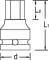Gedore - INK3219 - Bussola per avvitatore a impulsi 19mm