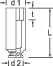 Gedore - K19L27 - Bussola ad impatto 1/2 inches-27mm L
