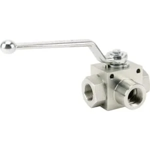 Gopart - KH3KSR12 - Valvola a sfera 3/2-L - BSP