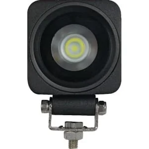 Gopart - LA15020 - Luce da lavoro LED, 10W, 900lm, quadrata, 10/, 66x65mm, fascio spot, 1 LED