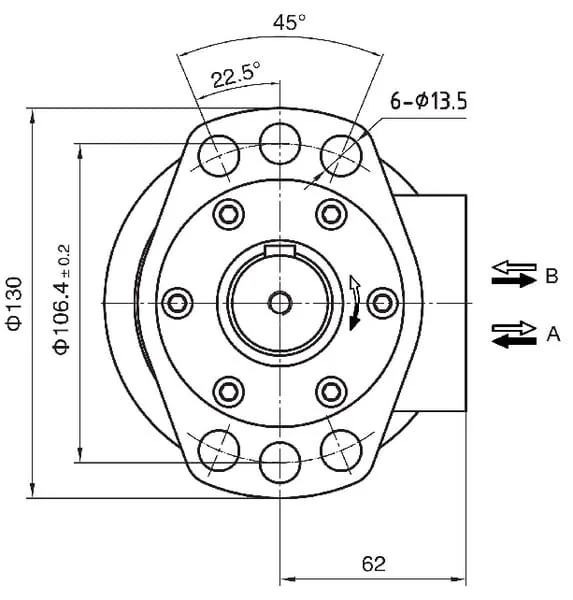 Gopart - SMH500A432YGP - Motore orbit