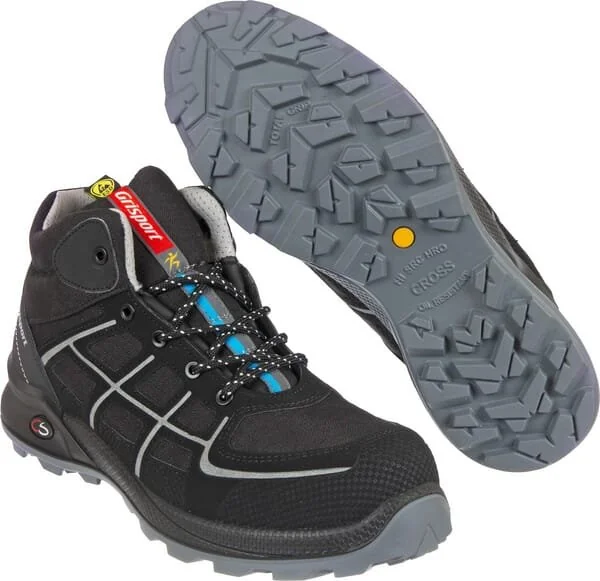 Grisport - 33633043 - Scarpa antinfortunistica Cross Safety Firm S3 nero grigio - 43