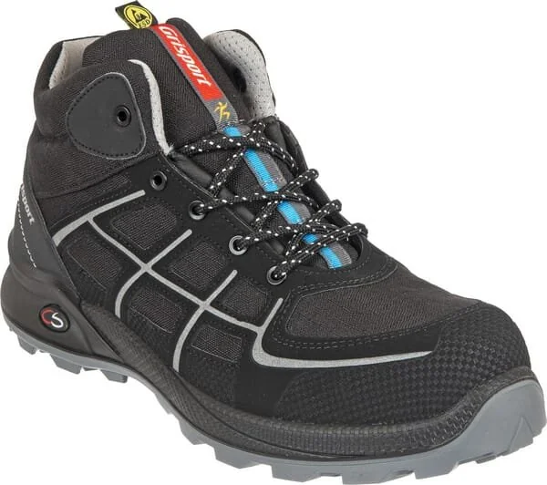Grisport - 33633044 - Scarpa antinfortunistica Cross Safety Firm S3 nero grigio - 44