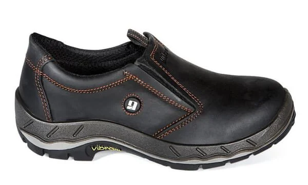 Grisport - 7160942 - Scarpe di sicurezza nere classe S1P taglia 8 slip on 71609