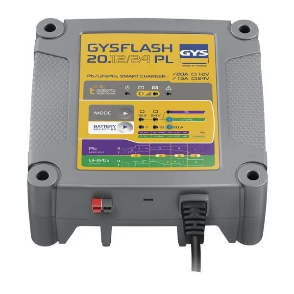 GYS - 026049 - Caricabatterie GYSFLASH 20.12/24PL