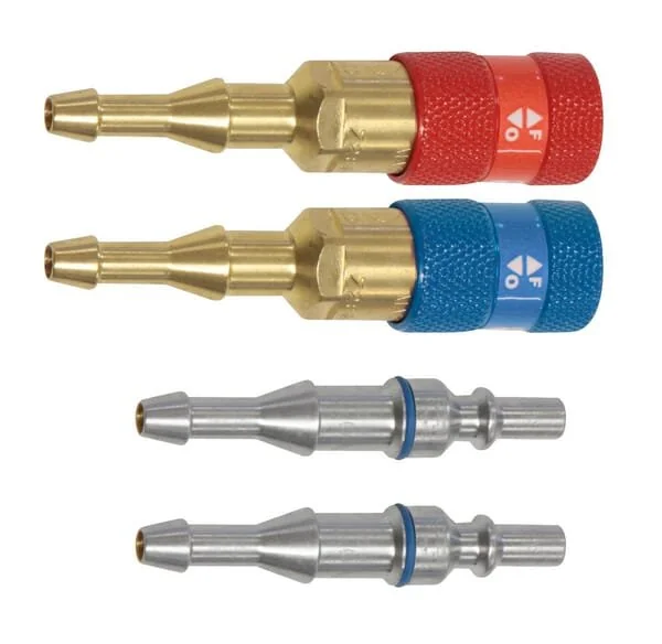 GYS - 039087 - Set di connettori rapidi per ossigeno e acetilene