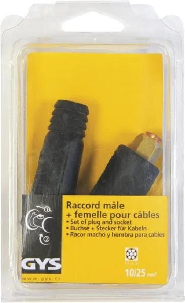 GYS - 045507 - Set di spine per cavi di saldatura 10/25