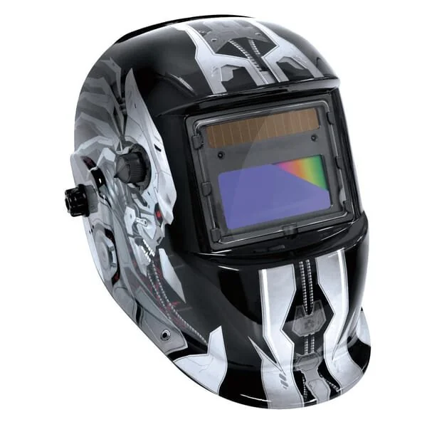 GYS - 064980 - Casco per saldatura LCD Venus 9/13 G Iron True Color