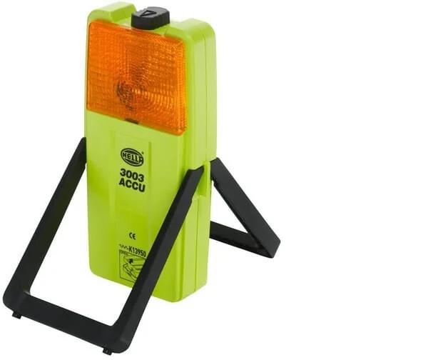Hella - 2XW007146011 - Luce di avvertimento rettangolare, trasparente