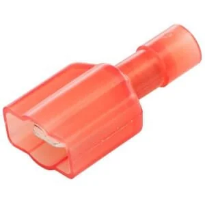 Hella - 8KW744703003 - Lama terminale maschio, rosso, 0.5-1mm² 6.3x0.8mm serie A, blister (50x)