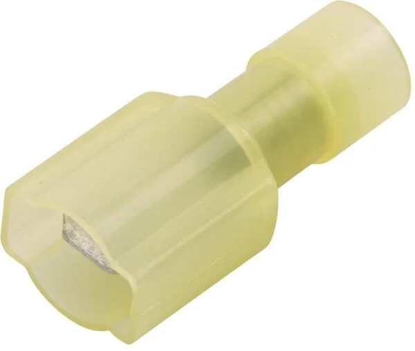 Hella - 8KW744705003 - Lama terminale maschio, giallo, 4-6mm² 6.3x0.8mm, blister (25x)