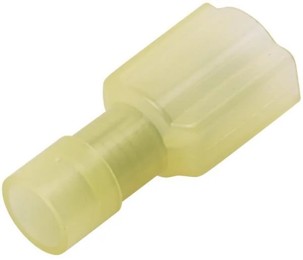 Hella - 8KW744705003 - Lama terminale maschio, giallo, 4-6mm² 6.3x0.8mm, blister (25x)