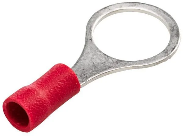 Hella - 8KW744774003 - Connettore ad anello, serie A, rosso, 0.5-1mm² blister (50x)