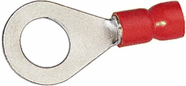 Hella - 8KW744774003 - Connettore ad anello, serie A, rosso, 0.5-1mm² blister (50x)