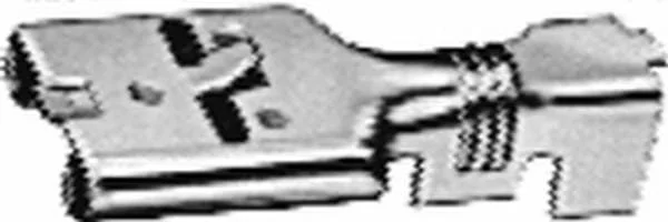 Hella - 8KW744817003 - Terminale a lama femmina, argento, 0.9-1.3mm² 2.8x0.8mm, Blister (100x)