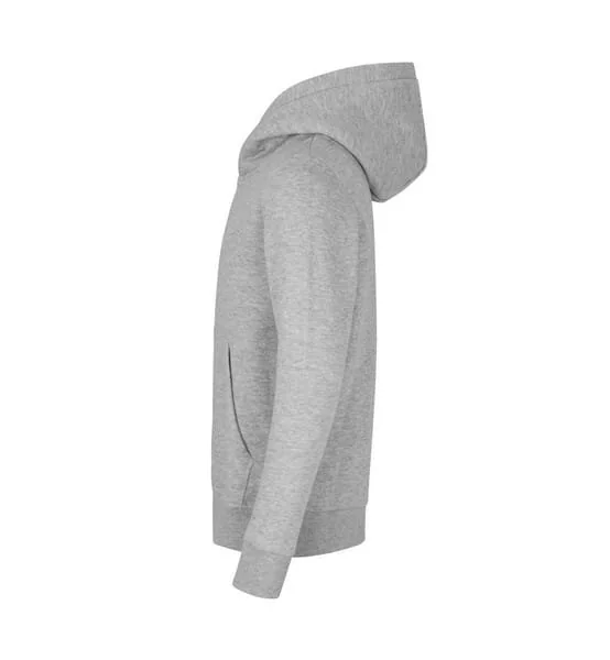 Id Identity - ID40636210002 - Felpa con Cappuccio Core Bambini 40636, Grigio Melange, Taglia 4/6