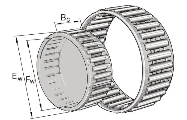Ina - K222613 - Rullino reggispinta