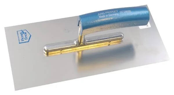 Jung Henkelmann - 20728000 - Trowel per intonaco in acciaio inossidabile con impugnatura piegata 280 mm