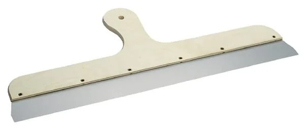 Jung Henkelmann - 93640000 - Coltello per stucco con manico in legno 400 mm