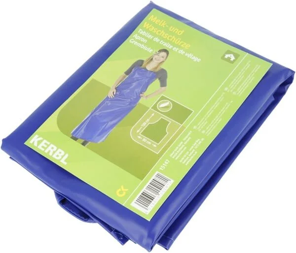 Kerbl - 15147KER - Grembiule da mungitura blu 80x120cm