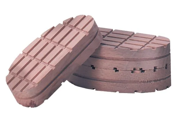 Kerbl - 161042KER - Blocco in legno standard 112mm 2 pz
