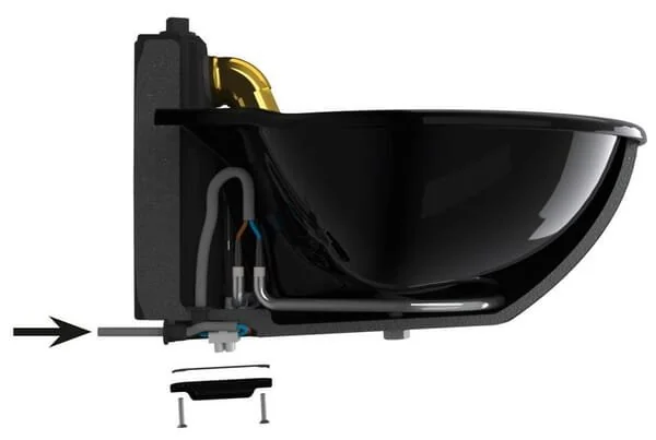 Kerbl - 222005KER - Ciotola per acqua riscaldabile HP10 50W smaltato