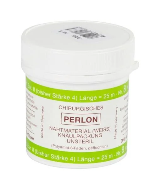 Kerbl - 2266KER - Materiale per cucito Perlon misura 4 verde 25m